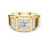 Mens Ring SBMR(47)@7 - Yellow Gold - Image