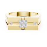 Mens Ring SBMR(48)@7 - Yellow Gold - Image