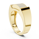 Mens Ring SBMR(49) - Yellow Gold - Image