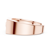Mens Ring SBMR(4)@7 - Rose Gold - Image