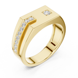 Mens Ring SBMR(4)@7 - Yellow Gold - Image