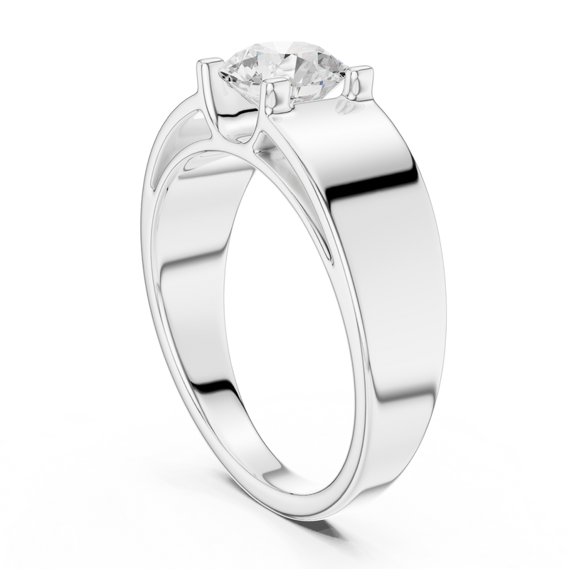 Mens Ring SBMR(5) - White Gold - Image
