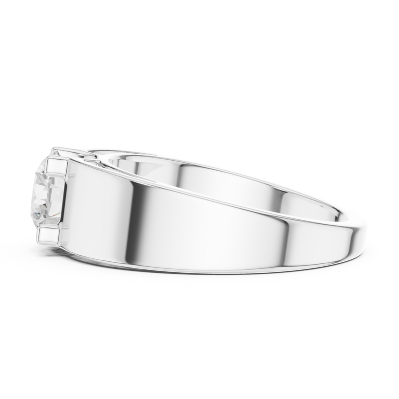 Mens Ring SBMR(5) - White Gold - Image