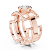 Mens Ring SBMR(6)@7 - Rose Gold - Image