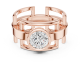 Mens Ring SBMR(6)@7 - Rose Gold - Image