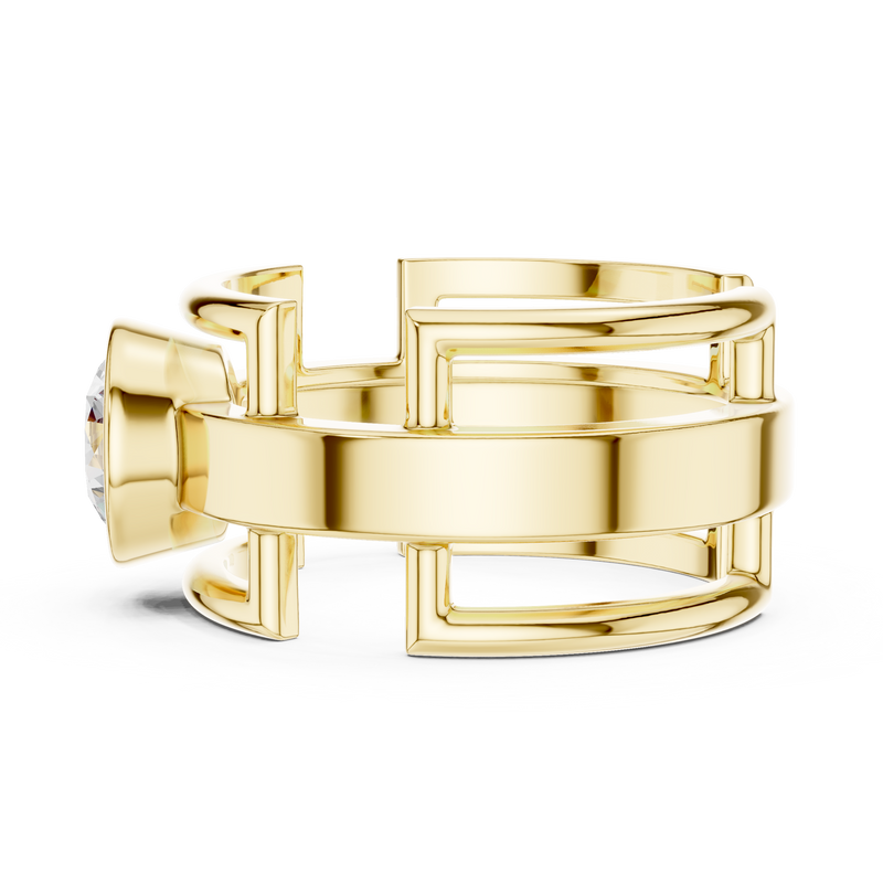 Mens Ring SBMR(6)@7 - Yellow Gold - Image