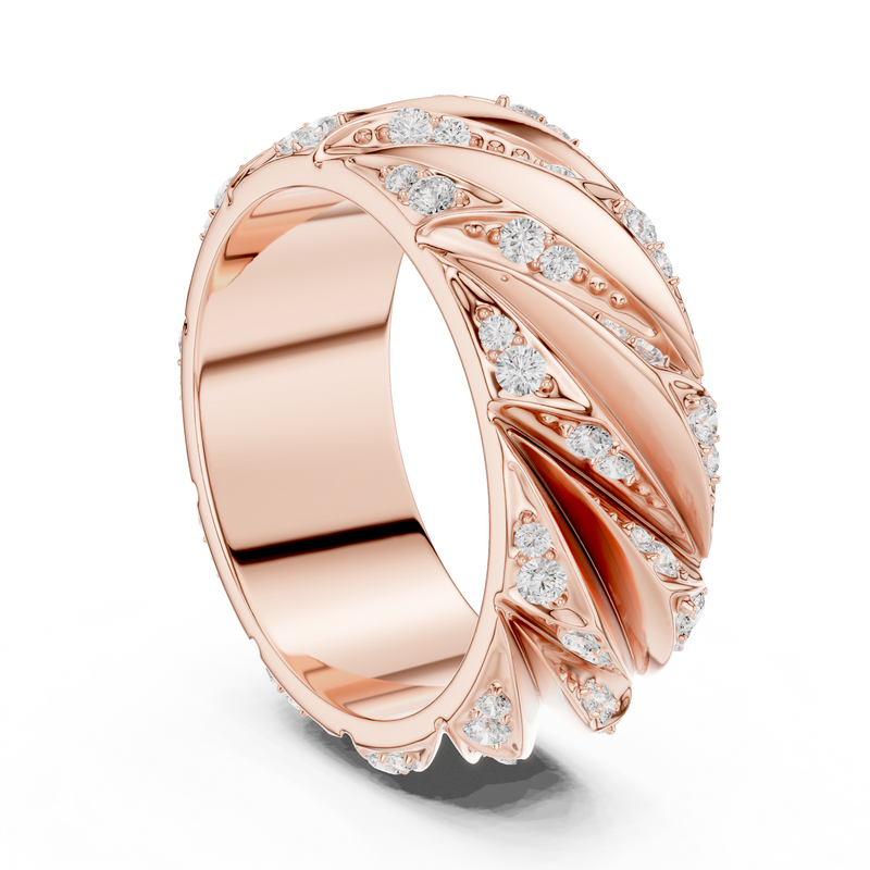 Mens Ring SBMR(7) - Rose Gold - Image