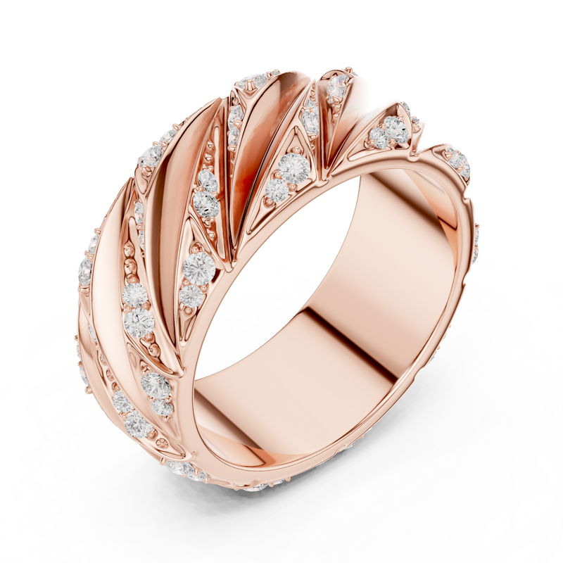 Mens Ring SBMR(7) - Rose Gold - Image