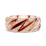 Mens Ring SBMR(7) - Rose Gold - Image