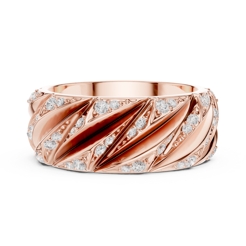 Mens Ring SBMR(7) - Rose Gold - Image