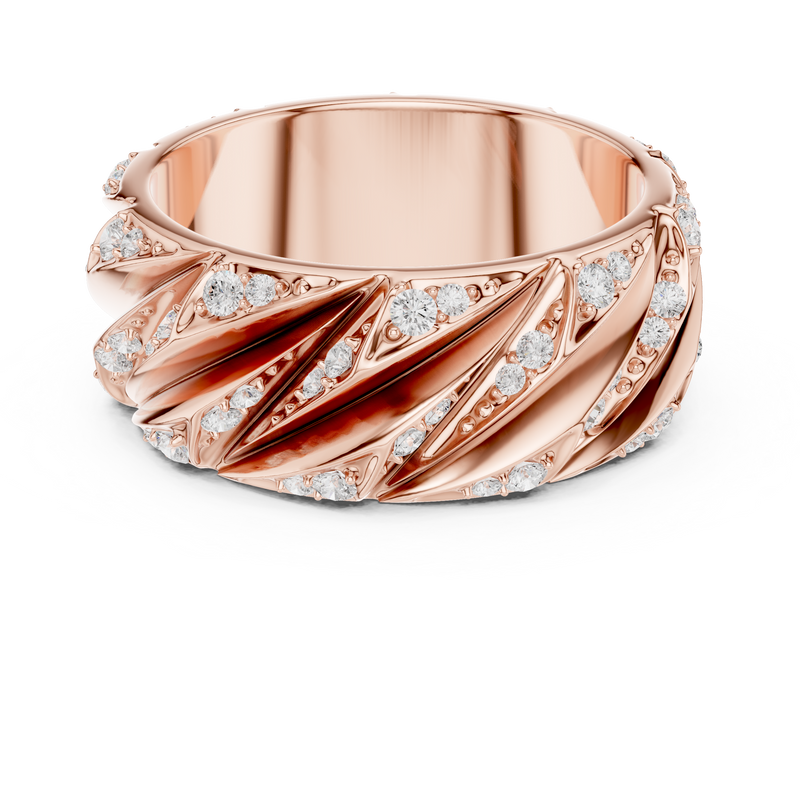 Mens Ring SBMR(7) - Rose Gold - Image