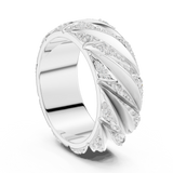 Mens Ring SBMR(7) - White Gold - Image