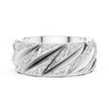 Mens Ring SBMR(7) - White Gold - Image