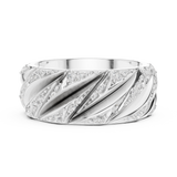Mens Ring SBMR(7) - White Gold - Image