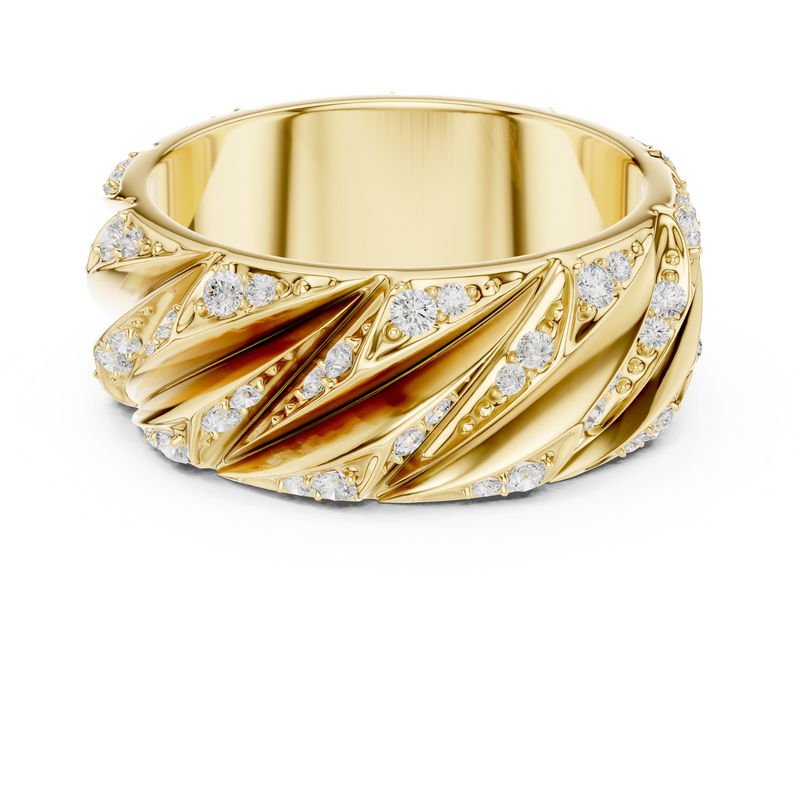 Mens Ring SBMR(7)@7 - Yellow Gold - Image