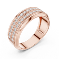 Mens Ring SBMR(8) - Rose Gold - Image