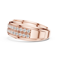 Mens Ring SBMR(8) - Rose Gold - Image