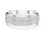 Mens Ring SBMR(8) - White Gold - Image