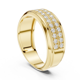 Mens Ring SBMR(8) - Yellow Gold - Image