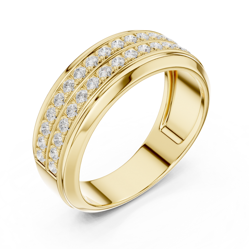 Mens Ring SBMR(8) - Yellow Gold - Image
