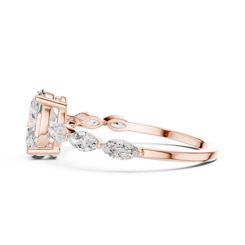 Ladies Ring SBWR(11)@7 - Rose Gold - Image