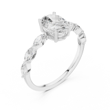 Ladies Ring SBWR(11)@7 - White Gold - Image