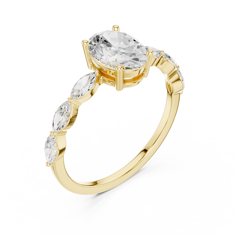 Ladies Ring SBWR(11)@7 - Yellow Gold - Image