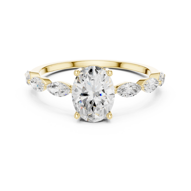 Ladies Ring SBWR(11)@7 - Yellow Gold - Image