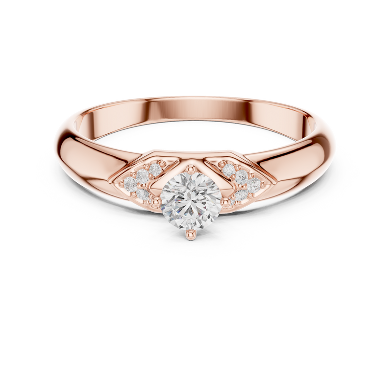 Ladies Ring SBWR(12)@7 - Rose Gold - Image