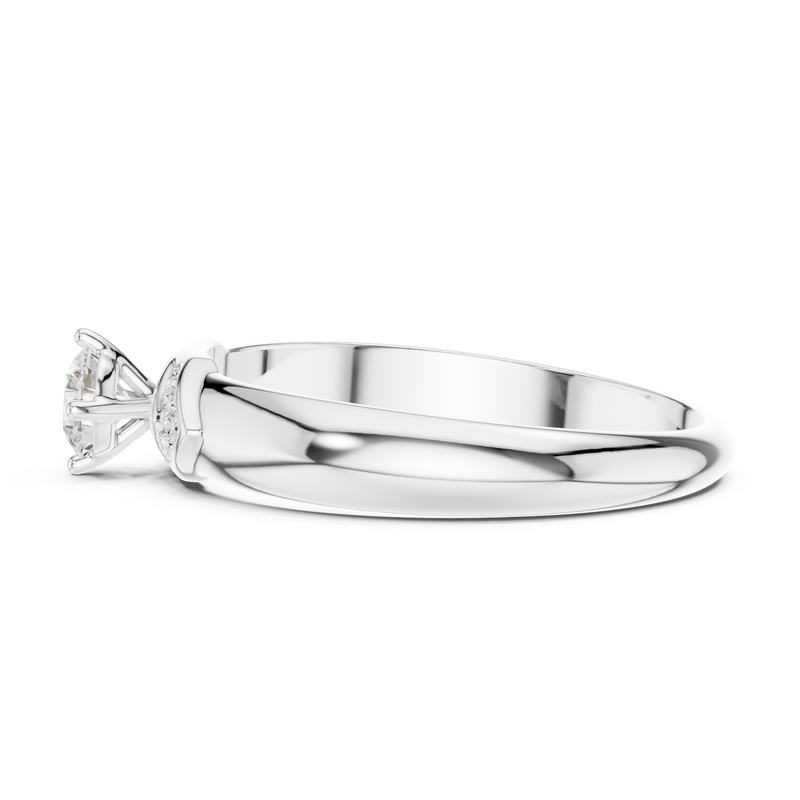 Ladies Ring SBWR(12)@7 - White Gold - Image