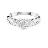 Ladies Ring SBWR(12)@7 - White Gold - Image