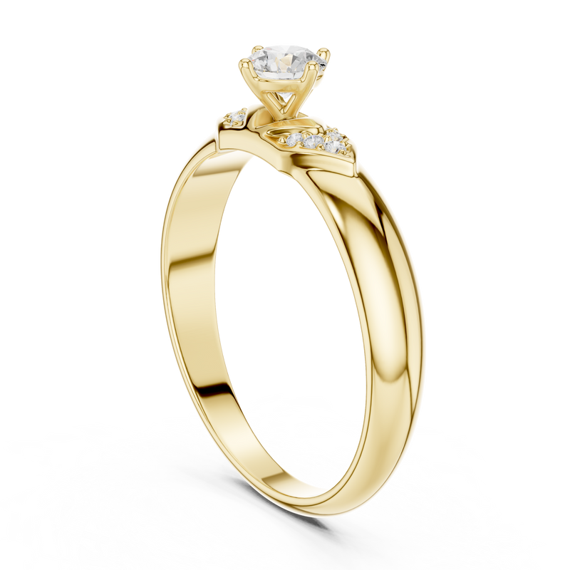 Ladies Ring SBWR(12)@7 - Yellow Gold - Image