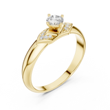 Ladies Ring SBWR(12)@7 - Yellow Gold - Image