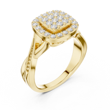 Ladies Ring SBWR(13)@7 - Yellow Gold - Image