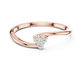 Ladies Ring SBWR(14) - Rose Gold - Image