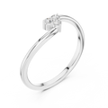 Ladies Ring SBWR(14) - White Gold - Image