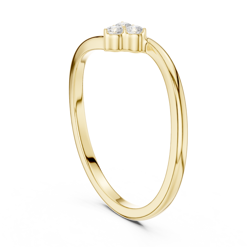 Ladies Ring SBWR(14)@7 - Yellow Gold - Image