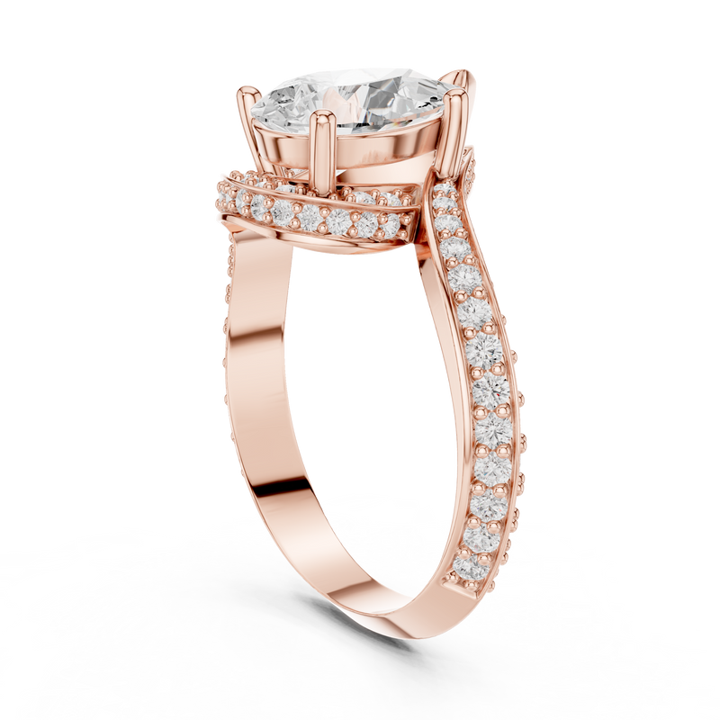 Ladies Ring SBWR(15)@7 - Rose Gold - Image
