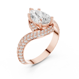Ladies Ring SBWR(15)@7 - Rose Gold - Image