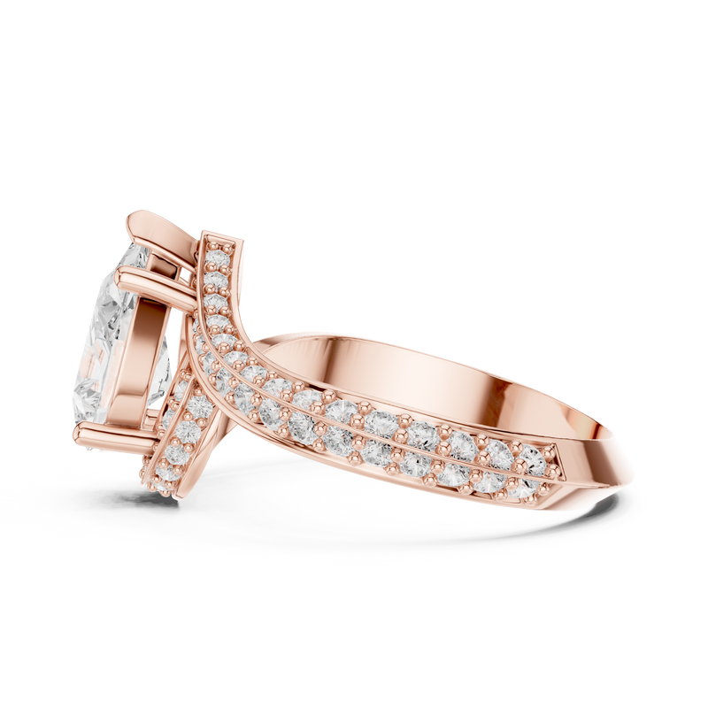 Ladies Ring SBWR(15)@7 - Rose Gold - Image