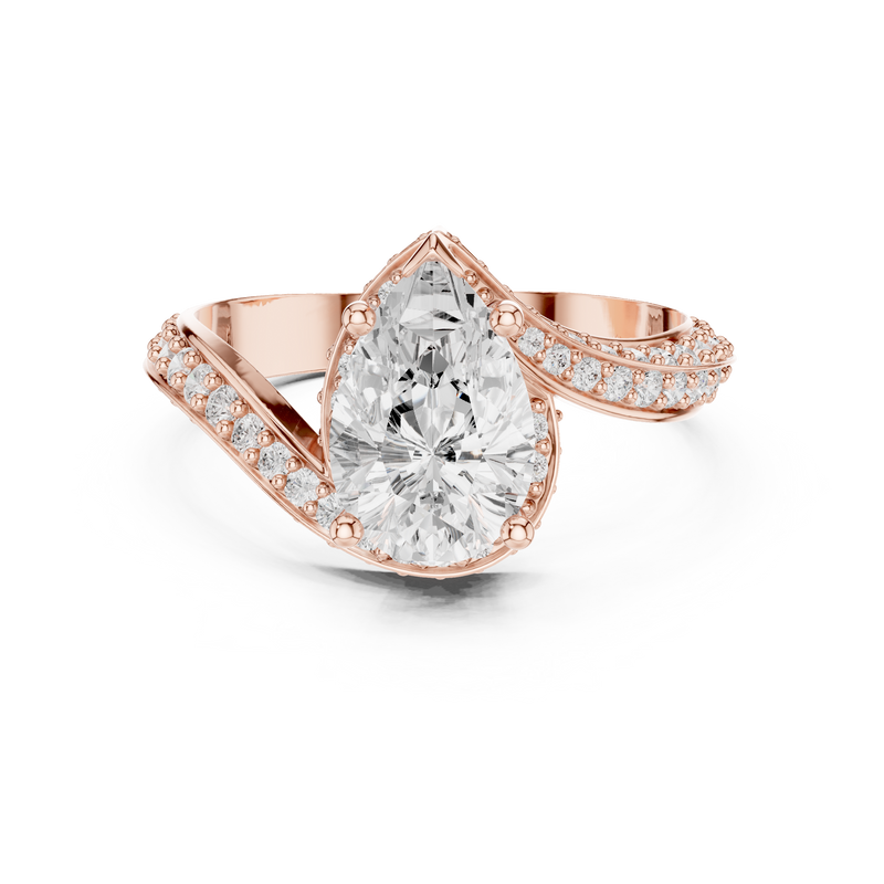 Ladies Ring SBWR(15)@7 - Rose Gold - Image