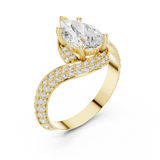 Ladies Ring SBWR(15)@7 - Yellow Gold - Image