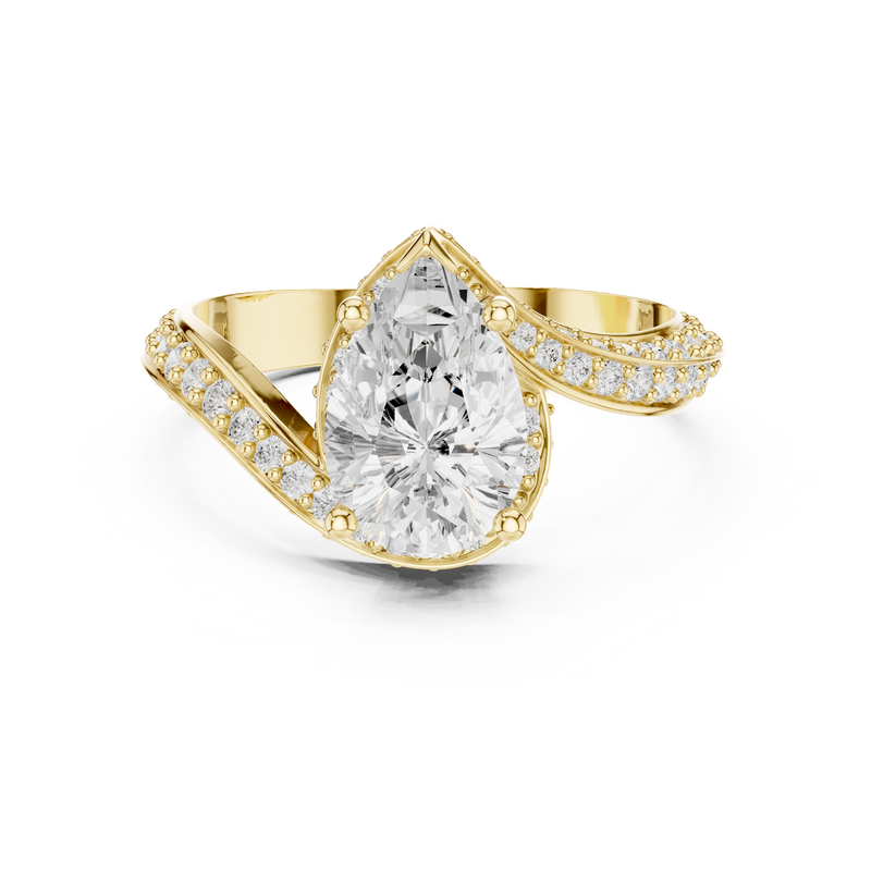 Ladies Ring SBWR(15)@7 - Yellow Gold - Image