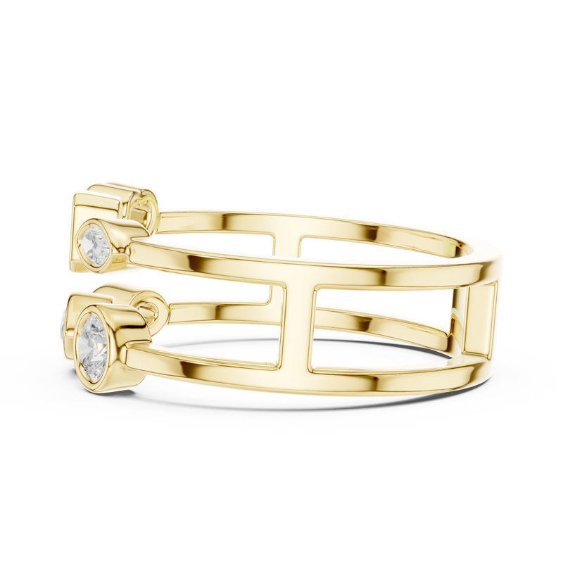 Ladies Ring SBWR(16)@7 - Yellow Gold - Image