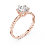 Ladies Ring SBWR(18)@7 - Rose Gold - Image