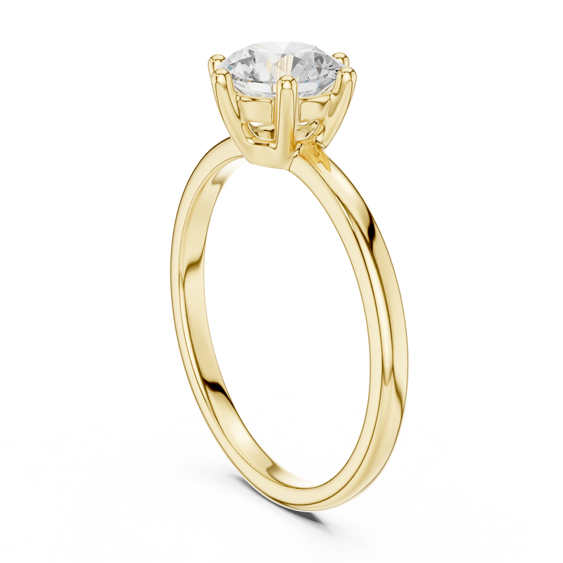 Ladies Ring SBWR(18)@7 - Yellow Gold - Image