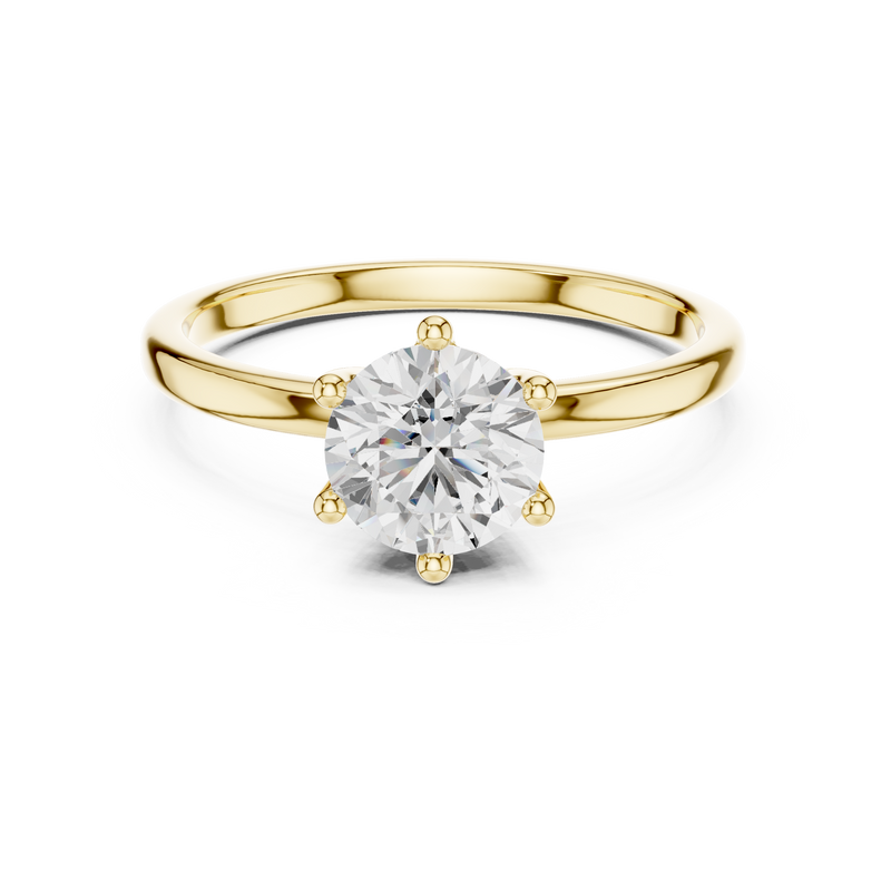 Ladies Ring SBWR(18)@7 - Yellow Gold - Image