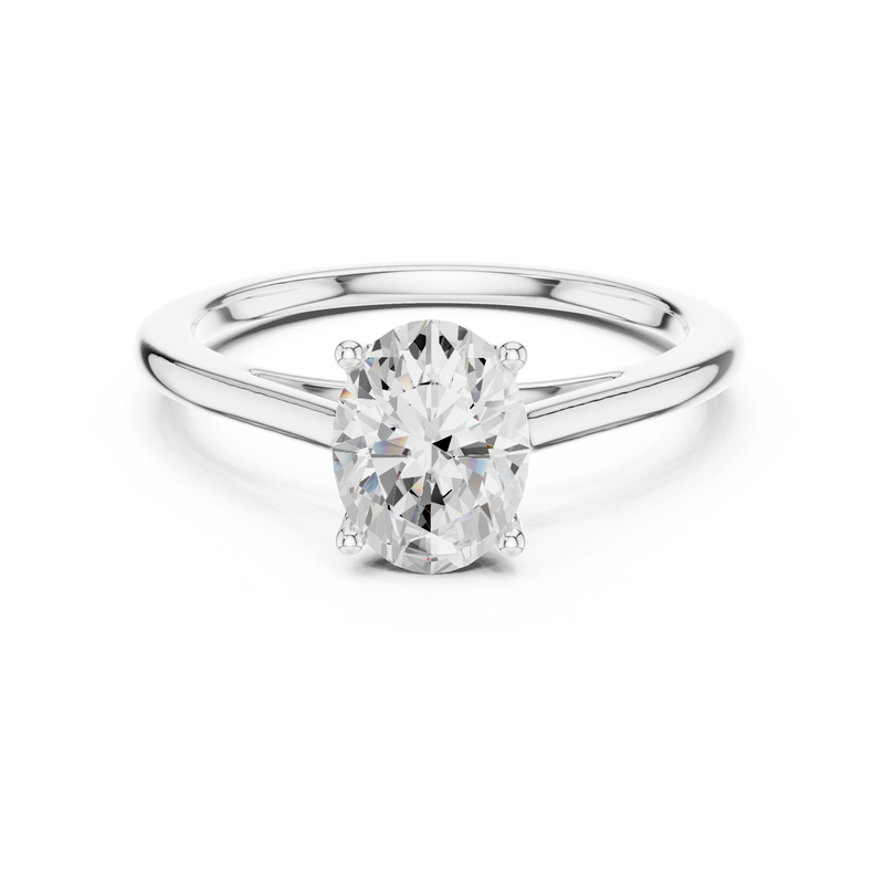 Ladies Ring SBWR(19)@7 - White Gold - Image