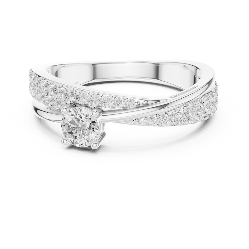 Ladies Ring SBWR(1) - White Gold - Image