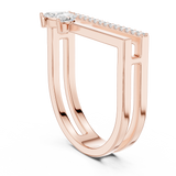 Ladies Ring SBWR(21)@7 - Rose Gold - Image